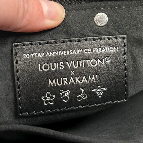 Louis Vuitton x Murakami 20 Year Anniversary Black Multi Pochette Shoulder Bag - Picture 5 of 7